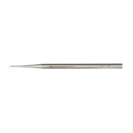 Miltex Excavator Curette Miltex® 5 Inch Length Single-ended Solid Octagon Handle Size 1, 1.5 mm Tip Straight Round Cup Tip - M-301923-3831 - Each