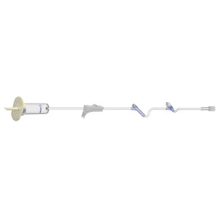 Amsino International Primary Administration Set AMSafe® 10, 15, 60 Drops / mL Drip Rate 83 Inch Tubing 2 Ports - M-931473-2234 - Case of 50