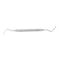 Miltex Bone Curette Miltex® Lucas Single-ended Handle Size 86 Tip Angled Tip - M-901934-4131 - Each