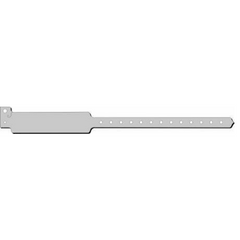 Precision Dynamics Identification Wristband Sentry® SuperBand® Write On Band Permanent Snap Without Legend - M-298109-2354 - Box of 500