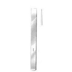Miltex Osteotome Miltex® Swiss 6 mm Width Straight Blade OR Grade German Stainless Steel NonSterile 5 Inch Length - M-301886-1696 - Each