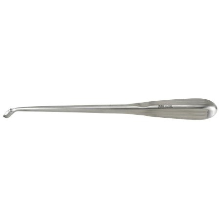 Miltex Bone Curette Miltex® Hibbs-Spratt 9 Inch Length Single-ended Hollow Handle with Grooves Size 2, 4.8 mm Tip Reverse Angled Oval Cup Tip - M-731407-1516 - Each