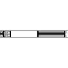 Precision Dynamics Identification Wristband Short Stay® Write On Band Adhesive Closure Without Legend - M-204474-1784 - Box of 1000
