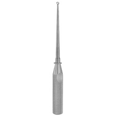V. Mueller Cone Ring Curette V. Mueller® 9 Inch Length Single-ended Round Knurled Handle 9.5 mm Diameter Angled Cone Ring Tip - M-1155886-4488 - Each