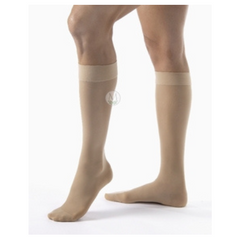 BSN Medical Compression Stocking Knee High Petite Suntan Closed Toe - M-762514-3085 - Pair