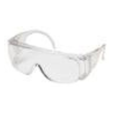 Pyramex Safety Glasses Solo Vented Temple Clear Tint Polycarbonate Lens Clear Frame Over Ear One Size Fits Most - M-1068186-1997 - Case of 12