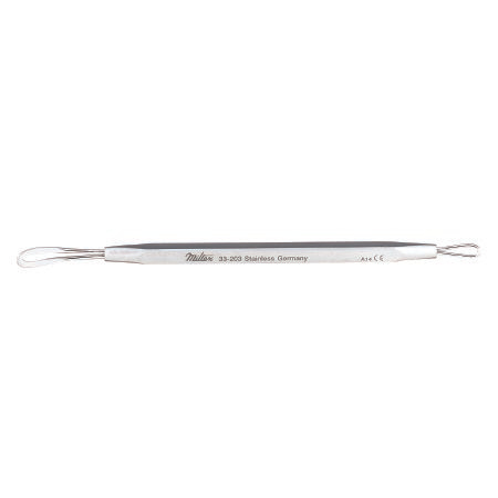 Miltex Comedone Extractor Miltex® Saalfield 5-3/4 Inch German Stainless Steel - M-250036-1908 - Each