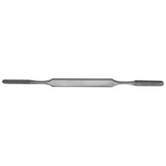 V. Mueller Rasp V. Mueller Fomon 8-1/2 Inch Stainless Steel Reusable 8 mm Straight Fine / Coarse Teeth - M-813261-1280 - Each