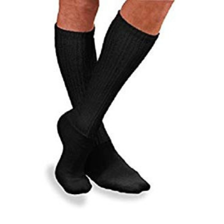 BSN Medical Diabetic Socks JOBST® Sensifoot™ Knee High X-Large (12-1/2 to 14 Inch Shoe Black Closed Toe - M-957995-4164 - Pair