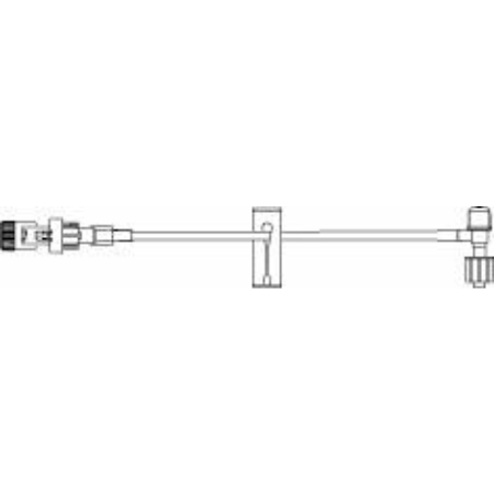 B. Braun Extension Set SafeLine* 7 Inch Tubing 1 Port 1.2 mL Priming Volume - M-215097-4191 - Case of 100