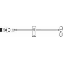 B. Braun Extension Set SafeLine* 7 Inch Tubing 1 Port 1.2 mL Priming Volume - M-215097-4191 - Case of 100