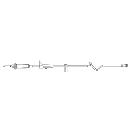 B. Braun Primary Administration Set 15 Drops / mL Drip Rate 106 Inch Tubing 1 Port - M-279228-3106 - Each