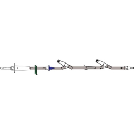 ICU Medical Primary Administration Set 106 Inch Tubing 2 Ports - M-505254-2647 - Case of 25