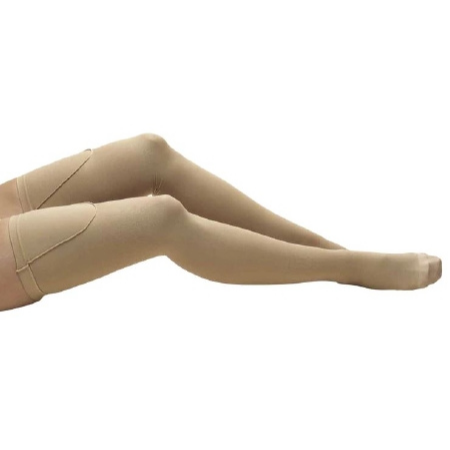 TruForm Anti-embolism Stocking Truform Thigh High X-Large Beige Closed Toe - M-1051586-1412 | Pair