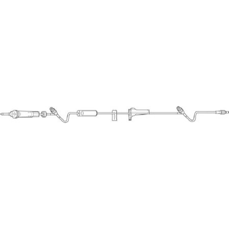 Baxter Primary Administration Set Clearlink™ 10 Drops / mL Drip Rate 105 Inch Tubing 2 Ports - M-450352-1122 - Case of 48