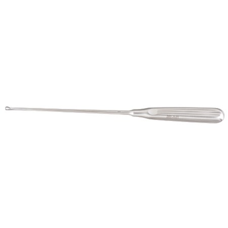 Miltex Uterine Curette Miltex® Sims 11 Inch Length Single-ended Hollow Handle with Grooves Size 0 Tip Sharp Loop Tip - M-484091-2946 - Each