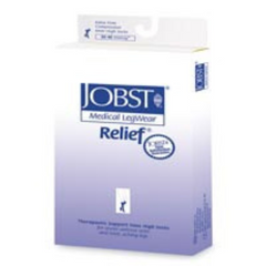 BSN Medical Compression Stocking JOBST® Relief® Knee High X-Large / Full Calf Beige Closed Toe - M-742158-1909 - Pair