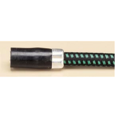 Fisher Scientific Tubing, Burner 2 Foot L, Flexible Rubber, Cloth-Covered - M-540184-57 - Each
