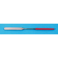 Fisher Scientific Micro Spatula Fisherbrand™ Flat-ended Blade 0.31 X 2 Inch Blade X 5.5 Inch Length Stainless Steel Blade / Vinyl Handle - M-807883-1045 - Pack of 12