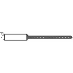 Precision Dynamics Identification Wristband Sentry® SuperBand® Write On Band Permanent Snap Without Legend - M-277890-1226 - Box of 500