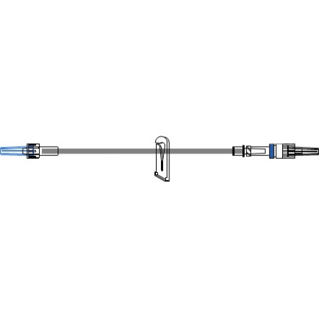 Extension Set McKesson 45 Inch Tubing Without Ports 0.916 mL Priming Volume - M-1141152-3752 - Case of 50