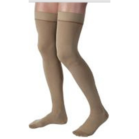 BSN Medical Compression Stocking JOBST® for Men Thigh High Small Khaki Closed Toe - M-810824-2239 - Pair