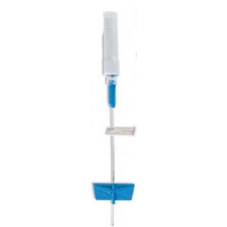 Becton Dickinson Closed IV Catheter Saf-T-Intima™ 22 Gauge 0.75 Inch Retracting Safety Needle - M-330109-2443 - Each