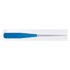 V. Mueller Upper Spine Curette Chroma-Line® 10 Inch Length Single-ended Hollow Handle with Grooves Size 00000 Tip Straight Oval Cup Tip - M-813334-1599 - Each