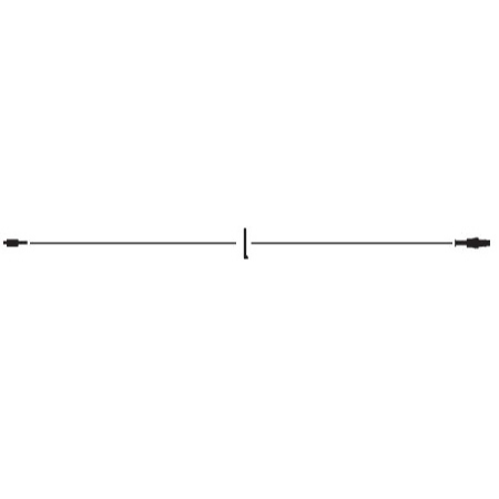 ICU Medical Extension Set LifeShield™ 7.625 Inch Tubing 1 Port 0.32 mL Priming Volume DEHP-Free - M-726633-1855 - Case of 50