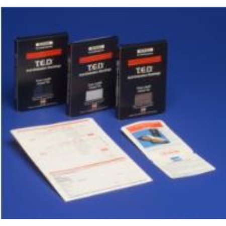 Cardinal Anti-embolism Stocking T.E.D.™ Knee High Small Black Closed Toe - M-742010-2106 - Case of 12