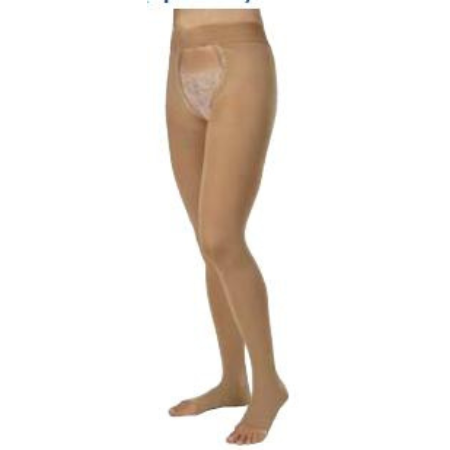 BSN Medical Compression Stocking JOBST® Relief® Chap Style Medium Beige Open Toe - M-719322-2614 - Pair