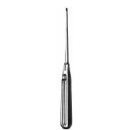 Miltex Endaural Curette Miltex® Lempert 8-1/4 Inch Length Single-ended Handle Size 00000 Tip Oval Cup Tip - M-721335-1314 - Each