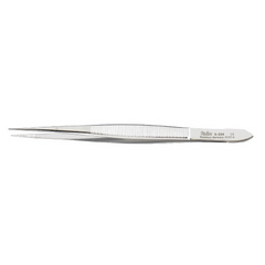 Miltex Splinter Forceps 4-1/2 Inch Length Floor Grade NonLocking Thumb Handle Straight - M-491555-1276 - Dozzen2