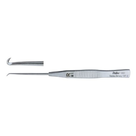 Miltex Phlebectomy Hook Miltex® Mueller 4-3/4 Inch Length German Stainless Steel NonSterile Reusable - M-764605-3738 - Each