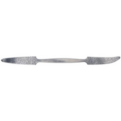 BR Surgical Bone Rasp BR Surgical Putti 10-1/2 Inch Stainless Steel Reusable Curved Thin Long Triangular Shaped Blades with Rounded Tips - M-833494-1104 - Each