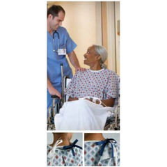 Hospitex / Encompass Group Pajama Top 2X-Large Heather Blue - M-1074910-1730 - Each