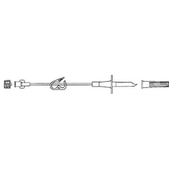 Advanced Medical Systems Extension Set Vygon 4 Inch Tubing Without Ports 0.5 mL Priming Volume DEHP-Free - M-729588-3329 - Case of 50 - Axiom Medical Supplies