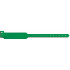 Precision Dynamics Identification Wristband Sentry® SuperBand® Write On Band Permanent Snap Without Legend - M-854055-3614 - Box of 500