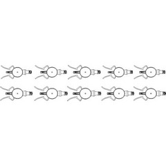 ICU Medical Universal Vial Spike ChemoClave® - M-796980-2977 - Case of 25