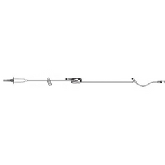ICU Medical Plum Set Primary PlumSet™ 15 Drops / mL Drip Rate 103 Inch Tubing 2 Port - M-785015-2189 - Case of 48