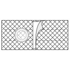 Nu-Hope Laboratories Hernia Belt Nu-Form™ 2X-Large 6 Inch - M-739355-2237 - Each