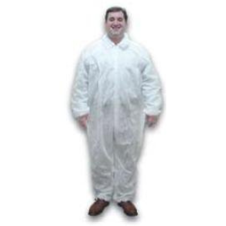 Dukal Coverall X-Large White Disposable NonSterile - M-544658-287 - Case of 25