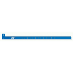 Precision Dynamics Identification Wristband Sentry® SuperBand® Alert Band Permanent Snap DNR - M-737918-4144 - Box of 500