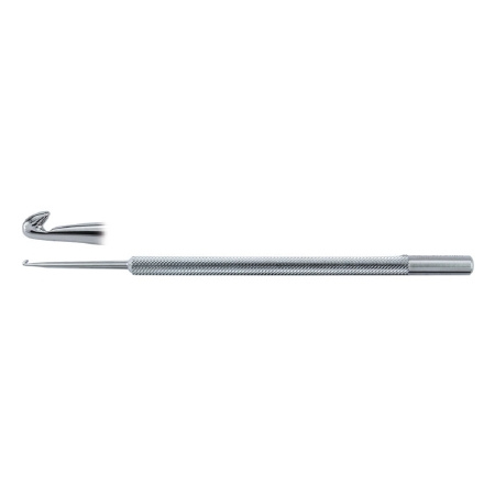 Miltex Phlebectomy Hook Miltex® Crochet 5-7/8 Inch Length German Stainless Steel NonSterile Reusable - M-764633-1372 - Each