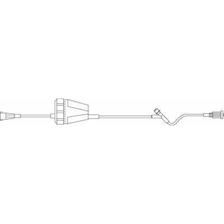 B. Braun Extension Set RateFlow* 18 Inch Tubing 1 Port 2.5 mL Priming Volume DEHP-Free - M-230982-3925 - Each