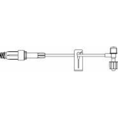 B. Braun Extension Set 5.5 Inch Tubing 1 Port 0.66 mL Priming Volume DEHP-Free - M-436169-4866 - Case of 100