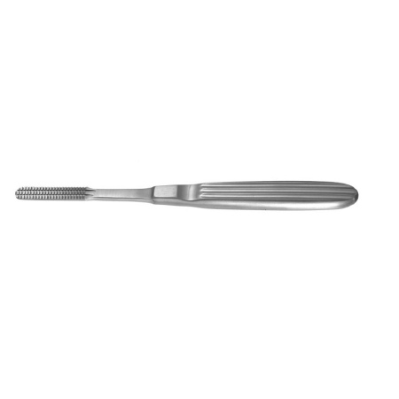 Miltex Nasal Rasp Padgett® Maltz 7 Inch Stainless Steel Reusable 7.5 mm Straight Reverse Cutting - M-632877-1790 - Each