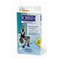 BSN Medical Compression Stocking JOBST UltraSheer Knee High Medium Classic Black Closed Toe - M-480891-3121 | Pair