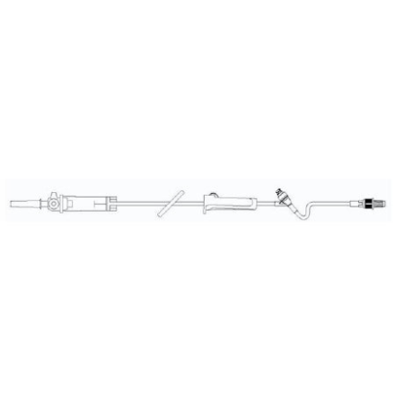 Baxter Primary Administration Set Clearlink™ 10 Drops / mL Drip Rate 92 Inch Tubing 1 Port - M-454175-1574 - Case of 48