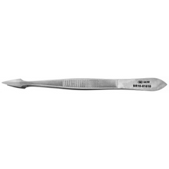 BR Surgical Splinter Forceps BR Surgical Carmalt 4-1/8 Inch Length Surgical Grade Stainless Steel NonSterile NonLocking Thumb Handle Straight - M-854765-3607 - Each